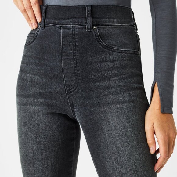 SPANX tall straight leg jeans in vintage black (L tall) - Picture 4 of 6